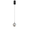 Lampa Wisząca Iliso 1xLED czarna PL0148 YASKR