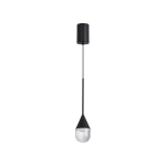 Lampa Wisząca Nata 1xLED czarna PL0104-BK YASKR IP44
