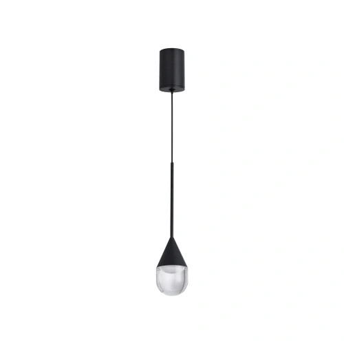 Lampa Wisząca Nata 1xLED czarna PL0104-BK YASKR