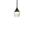 Lampa Wisząca Nata 1xLED czarna PL0104-BK YASKR