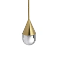 Lampa Wisząca Nata 1xLED złota PL0104-GD YASKR