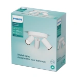 8720169299153 Sufitowy/ścienny reflektor punktowy Idris 3 x  IP44 LAMPA DO ŁAZIENKI PHILPS