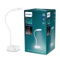 8719514443815 Rock DSK211 PT 5W 50K W USB 02  LAMPA  BIURKOWA PHILIPS