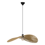 31992 SIRUELA oprawa wisząca stal czarny / papier naturalny H: 1100 mm EGLO LOFT BOHO