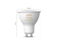 8720169230095 Inteligentny reflektor punktowy GU10 (3 szt.) 400 lumenów PHILIPS HUE Białe od ciepłego do chłodnego