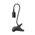 Lampka PLANTY CLIP czarna KOBI