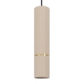 901151 CAMINIA Lampa wisząca piaskowy, szczotkowany mosiądz EGLO