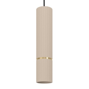 901151 CAMINIA Lampa wisząca piaskowy, szczotkowany mosiądz EGLO 