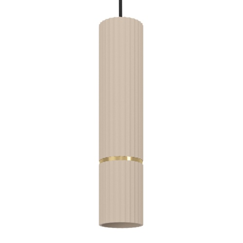 901151 CAMINIA Lampa wisząca piaskowy, szczotkowany mosiądz EGLO