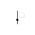 W90477-40BK TROY KINKIET CZARNY/BLACK ZUMA LINE