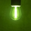 26048_1.jpg26048 Żarówka Led kulka do girland ST45 LED 0,9W E27-GR barwa zielona 75Lm