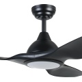 35127 TUNITAS wentylator sufitowy z oświetleniem LED czarny