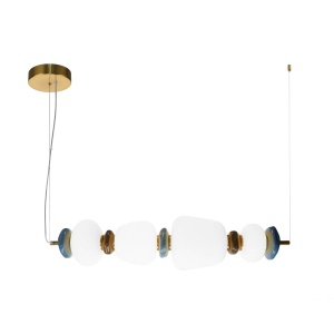 Evans PND-94981-4A-GD  LAMPA CERAMICZNA WISZĄCA ITALUX