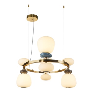 PND-94981-4B-GD Evans LAMPA CERAMICZNA WISZĄCA ITALUX