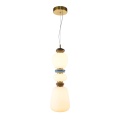 Evans PND-94981V-3A-GD LAMPA CERAMICZNA WISZĄCA ITALUX