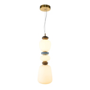 Evans PND-94981V-3A-GD LAMPA CERAMICZNA WISZĄCA ITALUX