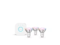 8721103103710 Podstawowy zestaw startowy: 3 inteligentne żarówki z trzonkami GU10 (345 lm) PHILIPS HUE