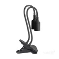 Lampka biurkowa PLANTY CLIP B DUO 2xE27 czarna Kobi Design