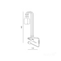 Lampka biurkowa PLANTY CLIP W DUO 2xE27 biała Kobi Design LAMPA DO ROŚLIN