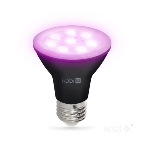 5907178003121 Żarówka do roślin LED PLANTY B 7W E27 1200K czarna Kobi Design