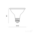 5907178003121 Żarówka do roślin LED PLANTY B 7W E27 1200K czarna Kobi Design