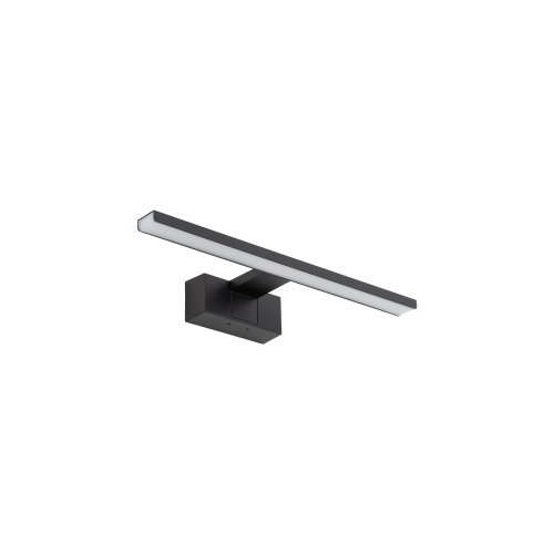 10676 Kinkiet łazienkowy nad lustro CEZANNE LED S 4000K czarny  40cm
