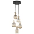 SOPHIA COGNAC LAMPA WISZACA 5XE14 TK LIGHTING