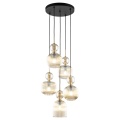 SOPHIA COGNAC LAMPA WISZACA 5XE14 TK LIGHTING