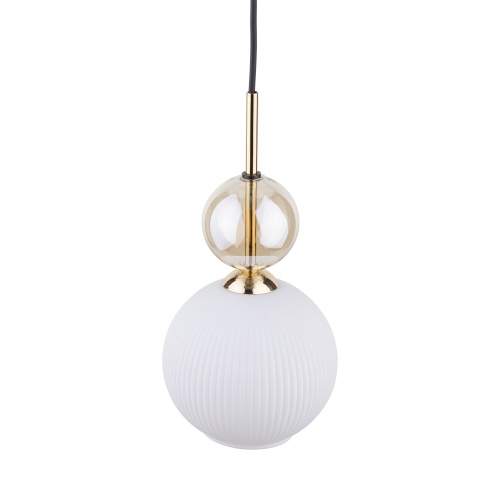 11590 SOPHIA COGNAC WHITE LAMPA WISZACA 1XE14 TK LIGHTING