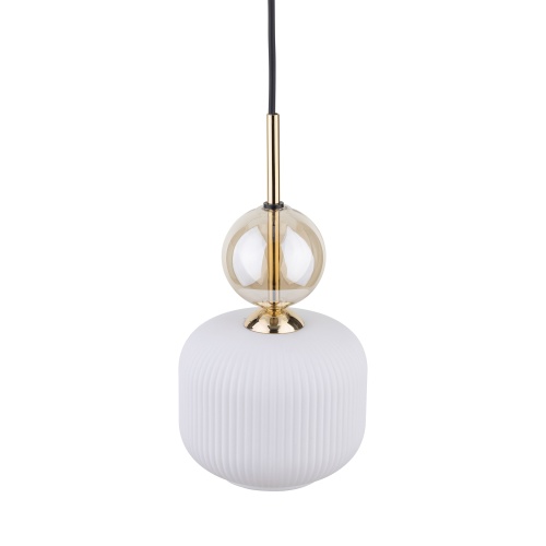 11589 SOPHIA COGNAC WHITE LAMPA WISZACA 1XE14 TK LIGHTING