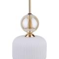 11589 SOPHIA COGNAC WHITE LAMPA WISZACA 1XE14 TK LIGHTING