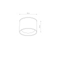 10484 Lampa punktowa BOL BLACK IP54 NOWODVORSKI