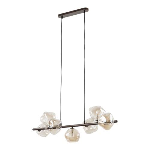 11033  LAVA BROWN LAMPA WISZACA 7XG9 TK LIGHTING