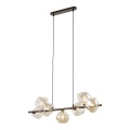 11033  LAVA BROWN LAMPA WISZACA 7XG9 TK LIGHTING