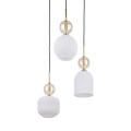 11592 SOPHIA COGNACWHITE LAMPA WISZACA 3XE14 TK LIGHTING