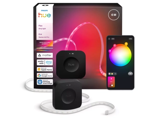 8721103103611 Zestaw startowy: taśma LED Hue Flux 6 m + Bridge Pro PHILIPS HUE