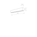 7596 Kinkiet STRAIGHT LED S LAMPA NOWODVORSKI  5903139759694