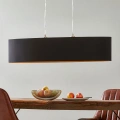 31616 Maserlo 31616 lampa wisząca Eglo czarno złota abażur