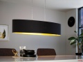 31616 Maserlo 31616 lampa wisząca Eglo czarno złota abażur
