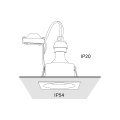 5903139836890  DELTA white 8368 Nowodvorski lampa oczko wpuszczane spot
