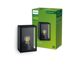 KINKIET OGRODOWY 8720169266414 Kinkiet Alzor 25 W E27 PHILIPS 