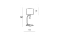 AZ0502 Impress LAMPA NOCKA DEKORACYJNA AZZARDO