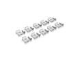 8721103044037 Zestaw 10 uchwytów montażowych do taśmy LED Hue Flux PHILIPS