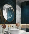 LP-999/1W L WH CCT Mirror kinkiet duży biały CCT LIGHT PRESIGE