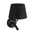 11392 MAJA BLACK KINKIET 1XE27 / 1XG9 TK LIGHTING