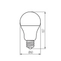 31202 Źródło światła LED A60 LED A60 N 8W E27-WW Kod produktu: 31202 MILEDO KANLUX