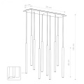 LAMPA WISZĄCA 8922 LASER white X 8922 Nowodvorski