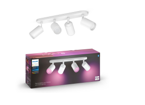  ==WYSYŁKA 48H==  HUE FUGATO 50634/31/P7 POCZWÓRNE OŚWIETLENIE PUNKTOWE 8718696171554 PHILIPS HUE