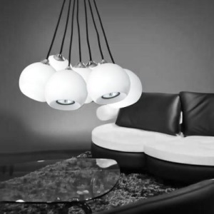  GULIA 7 LAMPA WISZĄCA AZZARDO FH5957-BJ-120 BIAŁA   