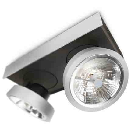 PHILIPS Lirio Bonq 57982/48/16 LAMPA REFLEKTOR SZARY CZARNY NOWOCZESNY